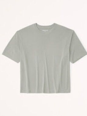 Abercrombie Sandwich Jersey Easy Tee Green Size Small